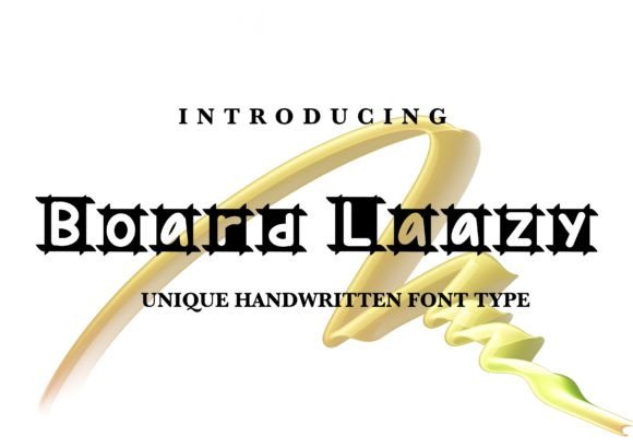 Board Laazy: A Versatile Typeface for Modern Design Needs