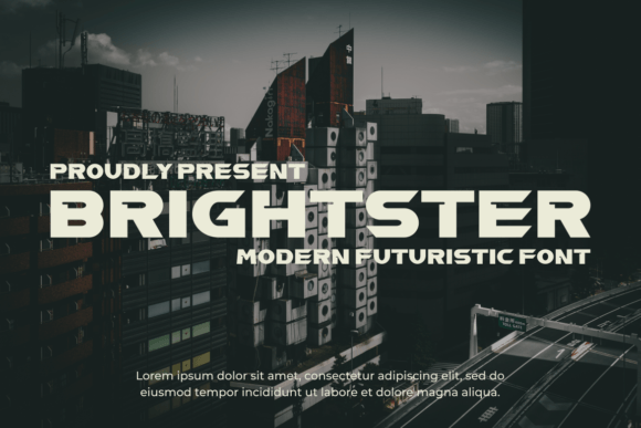 Brightster: Bold Display Font for Modern Branding