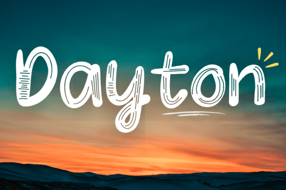 Dayton Font: A Retro Guide