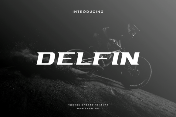 Delfin: A Modern Sports Font for Bold Designs