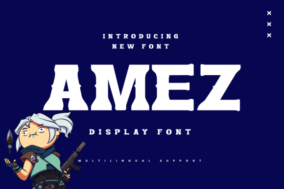 Evaluating Amez: A Distinctive Headline Font for Modern Design