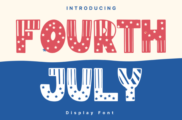 Fourth July: A Whimsical Handwritten Font