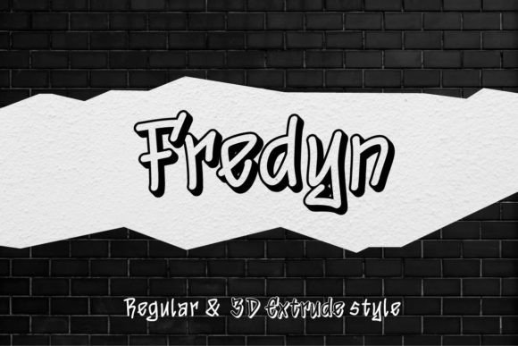 Fredyn: Mastering the Bold Aesthetic of Street Art Typography in Modern Design
