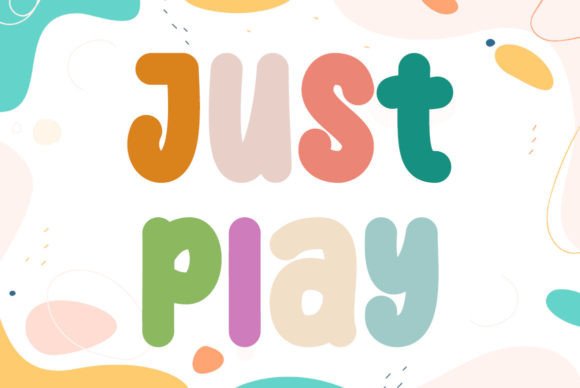 Just Play: A Happy Font for Fun Designs
