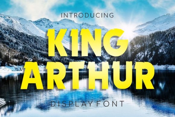 King Arthur: The Bold Display Font That Commands Attention
