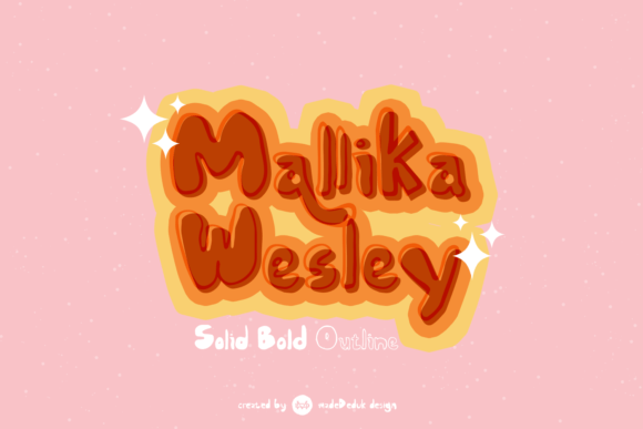 Mallika Wesley: A Playful Handwritten Font