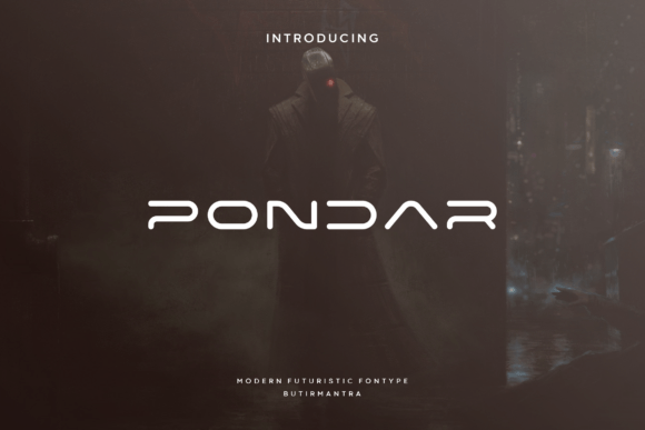 Pondar Font: Modern Elegance for Bold Branding
