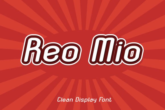 Reo Mio: Modern Display Font
