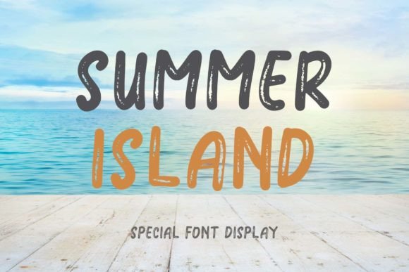 Summer Island: Integrating a Youthful Brush Font into Modern Design Workflows