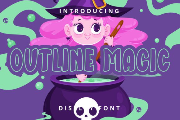 Why Outline Magic Is the Retro Display Font Your Designs Have Been Missing